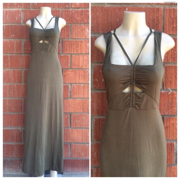 LAST 1❗VERY J Nordstrom Sexy Sleeveles Maxi Dress - Picture 2 of 3